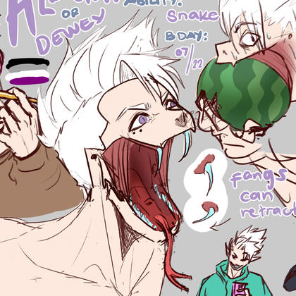 A feared pirate, she is known across the seven seas as the demon of the ocean. Kaki is a fire dragon, which comes as a surprise to many due to the fact that the dragon lineage is standing on the brink of extinction.